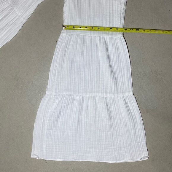 ⭐️NWT MSRP $180 SUPPLY & DEMAND Tatum Cotton Wide-Leg Pants White size Small - Picture 9 of 11